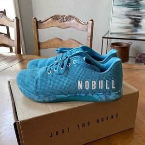 No Bull Ladies 11 Trainers Water Heather Like New! CrossFit sneakers Turquoise
